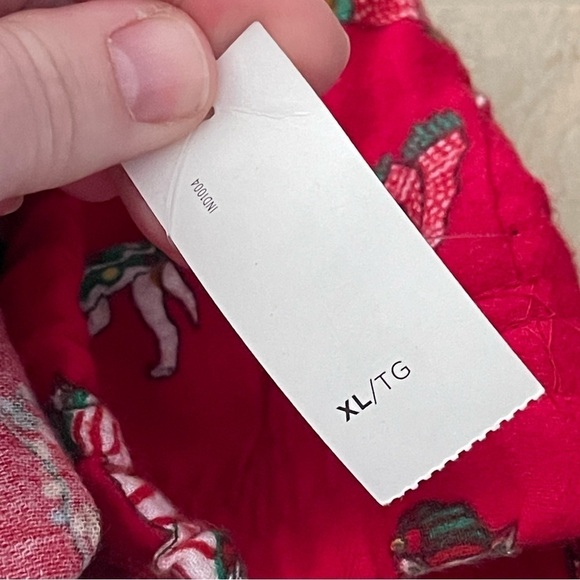 Old Navy nwt red cotton flannel dog holiday pj pants - Picture 5 of 7